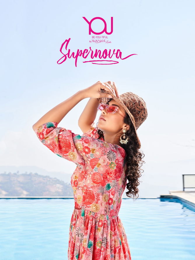 Supernova By Wanna Printed Kurtis With Bottom Catalog